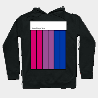 BISEXUAL love always wins Hoodie